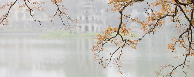 Hanoi lake is great to visit