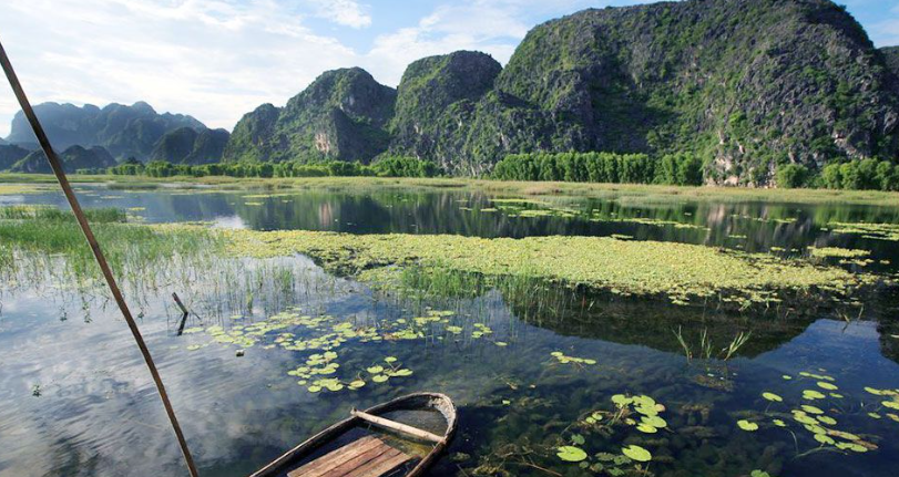 Vietnam river scene